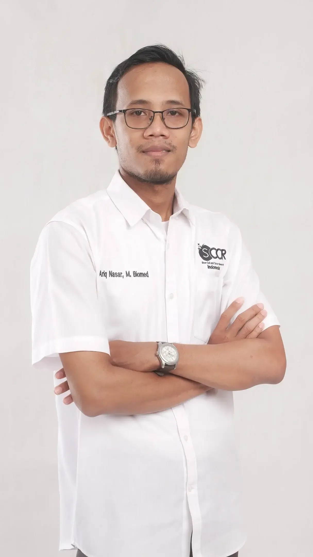 Portrait of Mohammad Ariq Nazar, S.Si, M.Biomed